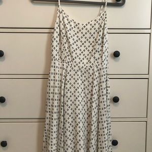Black and white dress